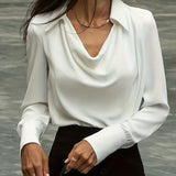 100% Silk Long Sleeve Shirt