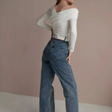 Clara Monroe One-Shoulder Top