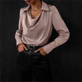 100% Silk Long Sleeve Shirt