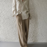 Pleated Shirt
