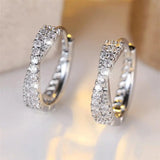 Vintage Zirconia Dance Earrings
