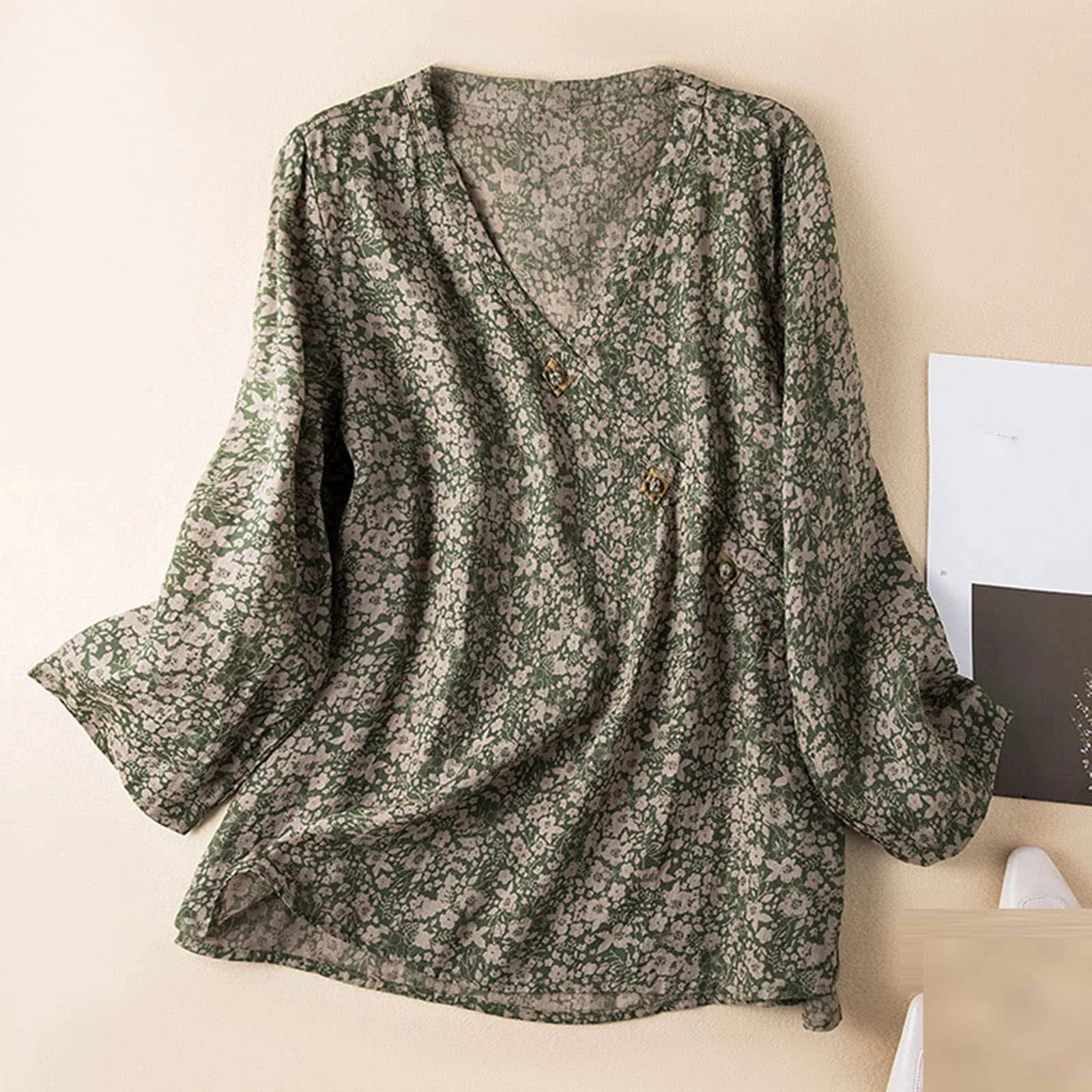 Kaien Crosswrap Top