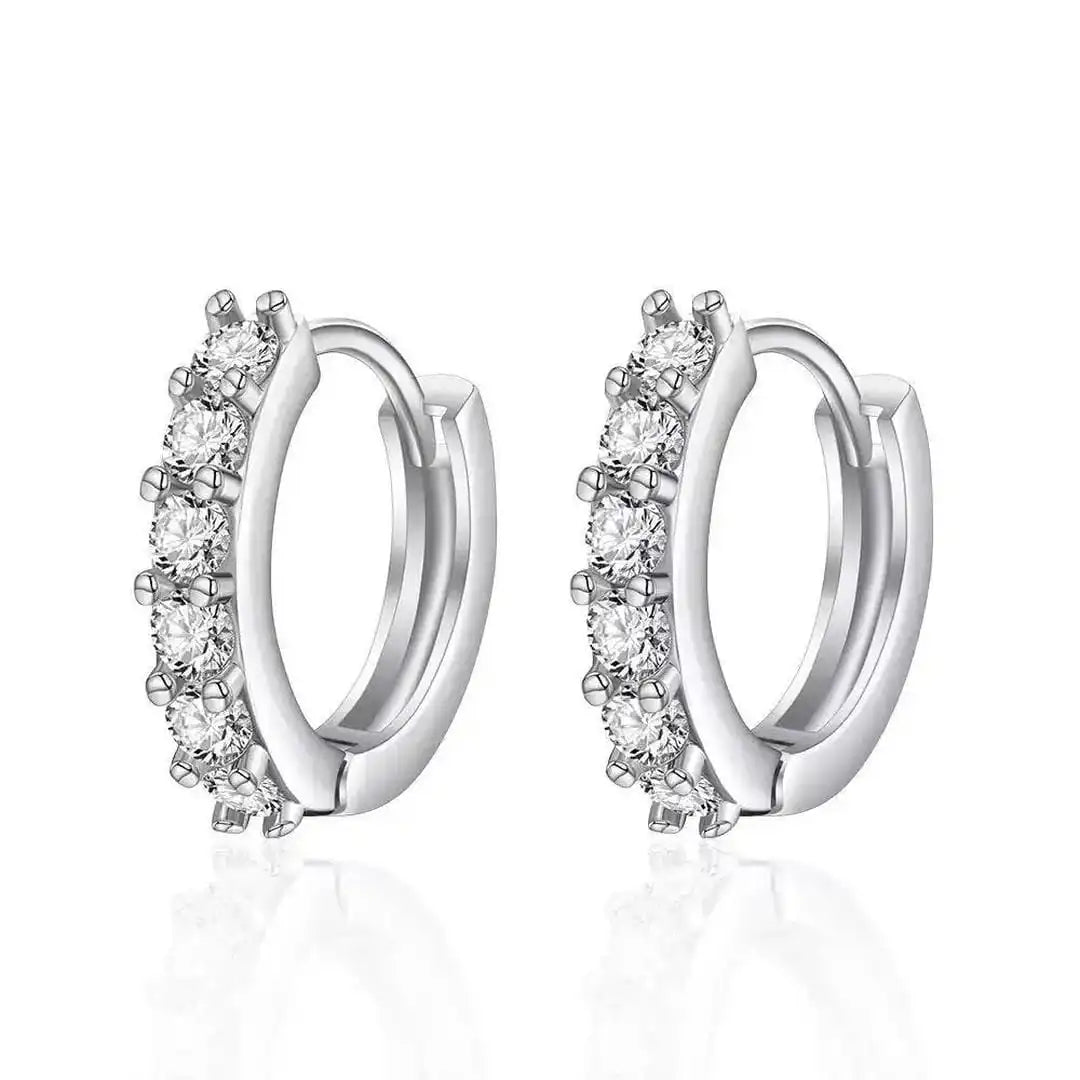 Gold Mini Hoop Earrings Without Piercing