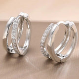 Timeless Gold Zircon Earrings