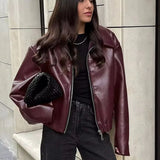 Soumaya | Leather Jacket