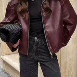 Soumaya | Leather Jacket