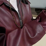 Soumaya | Leather Jacket