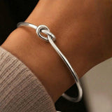 Adjustable Gold Knot Bracelet