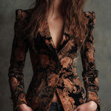 Yvette | Luxurious Floral Blazer