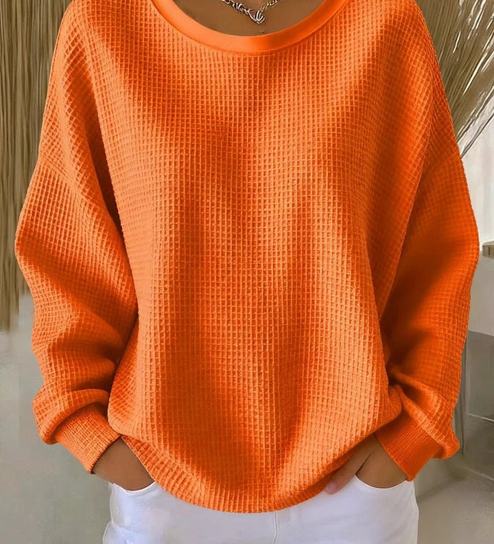 Zoe™ | Sweater with a Wide Collar