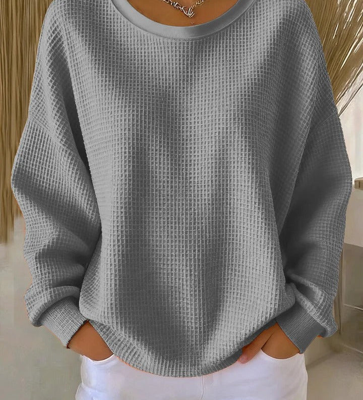 Zoe™ | Sweater with a Wide Collar