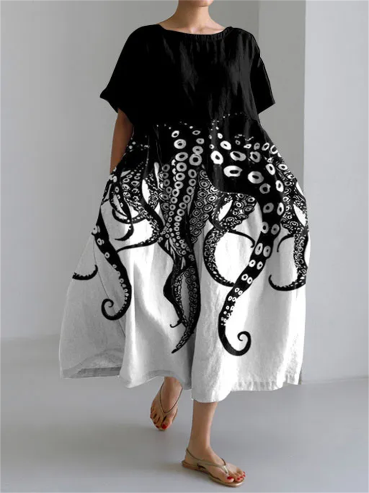 Summer Floral Dress Raffelo