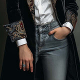 Octavia | Tailored Blazer with Baroque Finishes