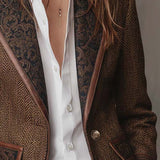 Hollis | Blazer with Striped Design