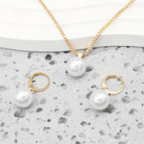 Elegant and Charming Necklace Set with Pearls