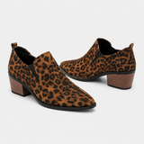 Angeliki | Ballerinas with Animal Print