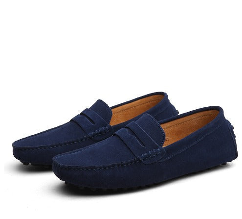 Leonardo | Suede Slippers - Italian Style
