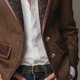 Hollis | Blazer with Striped Design