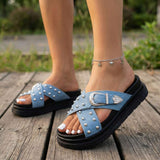 Monroe Comfort Platform Sandals