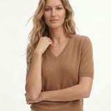 Elysian Knitted Top with V-neck