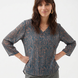 Kaien Crosswrap Top