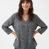 Kaien Crosswrap Top
