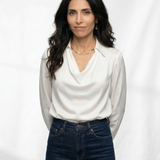 100% Silk Long Sleeve Shirt