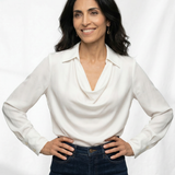 100% Silk Long Sleeve Shirt