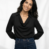 100% Silk Long Sleeve Shirt