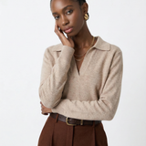 Cotton Polo Sweater