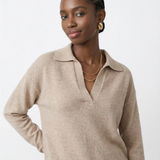 Cotton Polo Sweater