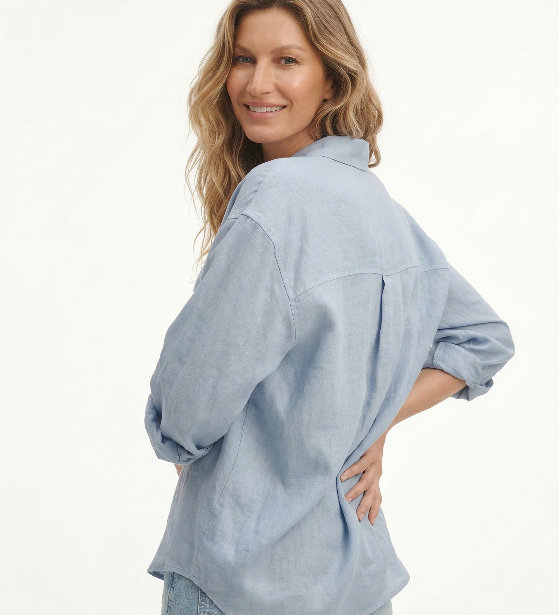 Oversized Linen Shirt