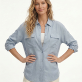 Oversized Linen Shirt