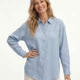 Oversized Linen Shirt