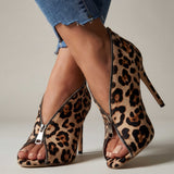 Madeline Comfort Zipper Heels