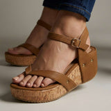 Bellarosa Cork Wedges