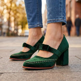 Valentina Velvet Loafers