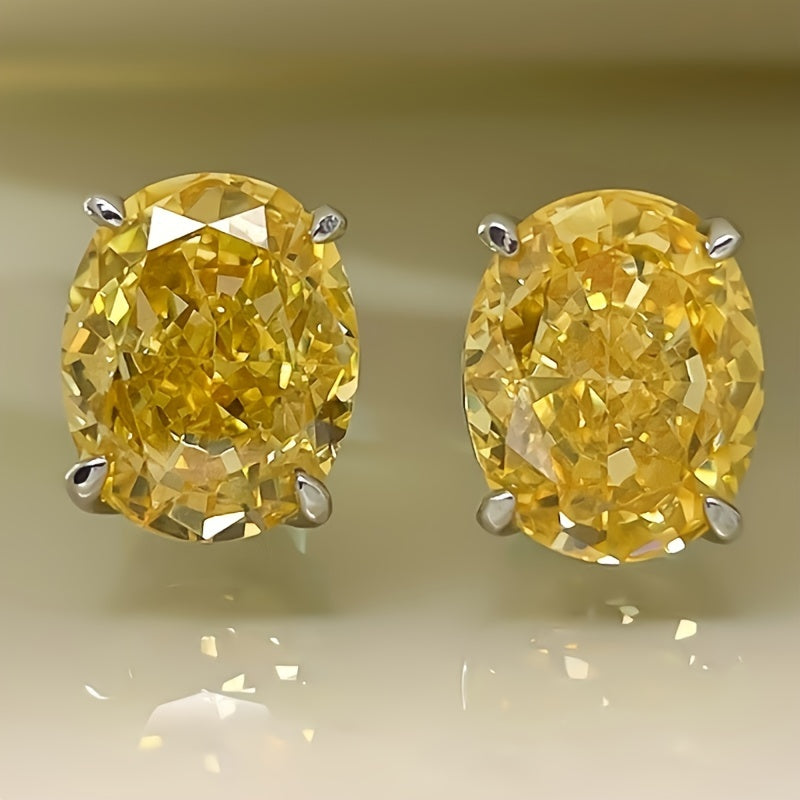 Eternal Earrings in White Gold with Zirconia