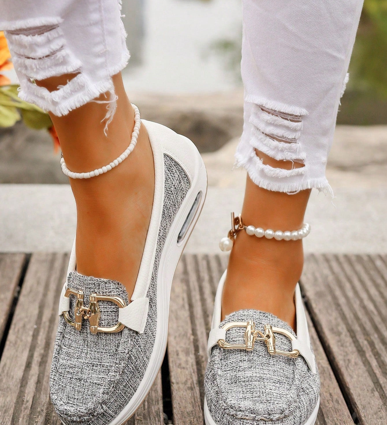 Daniella | Platform Shoes with Buckle