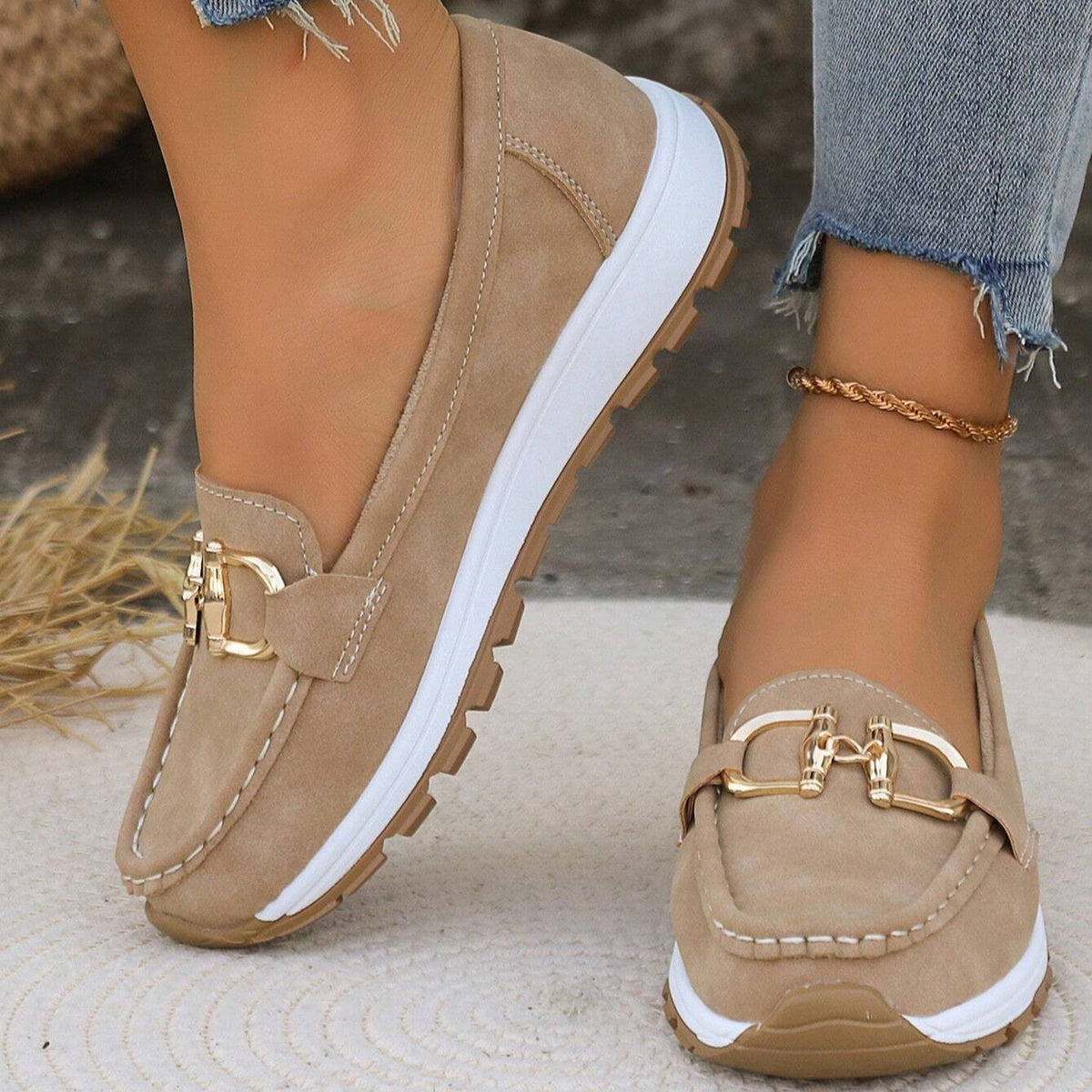 Daniella | Platform Shoes with Buckle