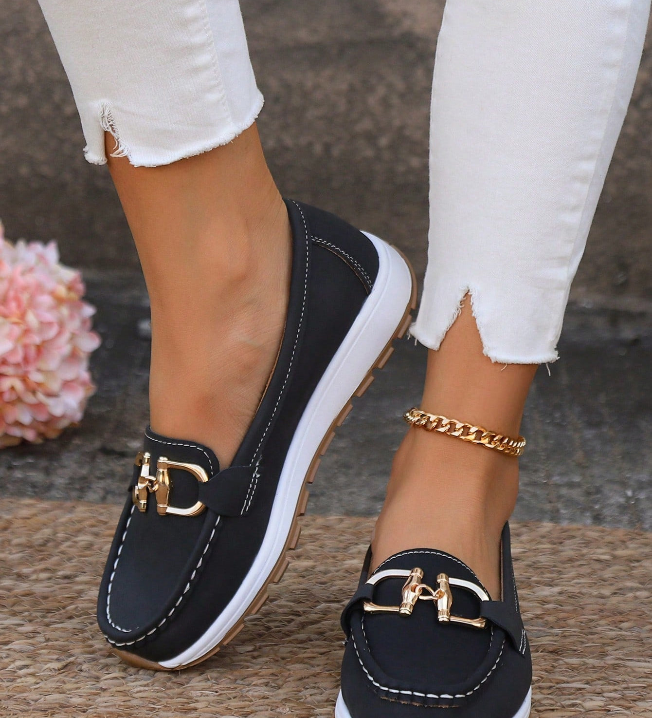 Daniella | Platform Shoes with Buckle
