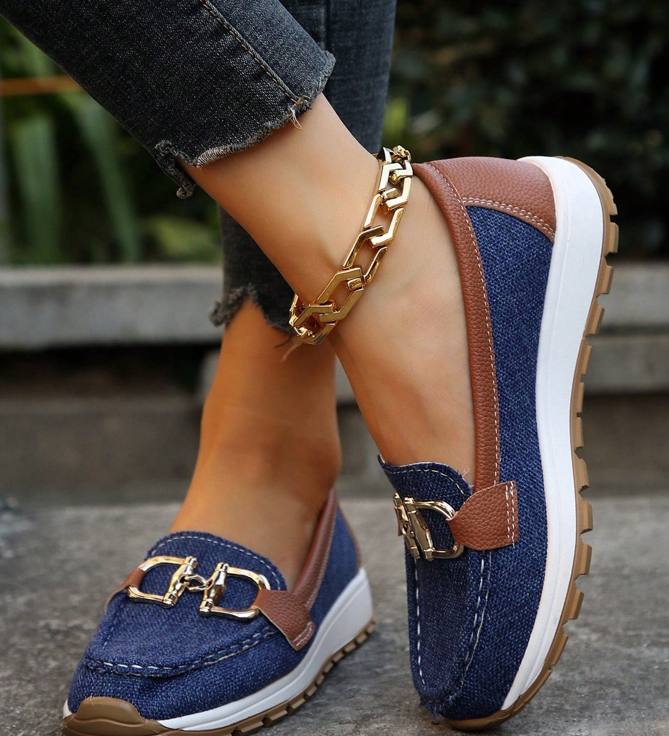 Daniella | Platform Shoes with Buckle