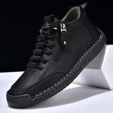 Danoir Paris™ | Men's Nubuck Shoes with Zip