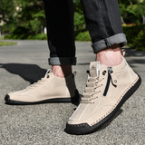 Danoir Paris™ | Men's Nubuck Shoes with Zip