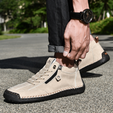 Danoir Paris™ | Men's Nubuck Shoes with Zip