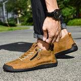 Danoir Paris™ | Men's Nubuck Shoes with Zip