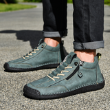 Danoir Paris™ | Men's Nubuck Shoes with Zip