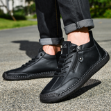 Danoir Paris™ | Men's Nubuck Shoes with Zip