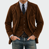 Danoir Paris™ | 2-Piece Set: Blazer and Waistcoat in Velvet