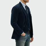 Danoir Paris™ | 2-Piece Set: Blazer and Waistcoat in Velvet